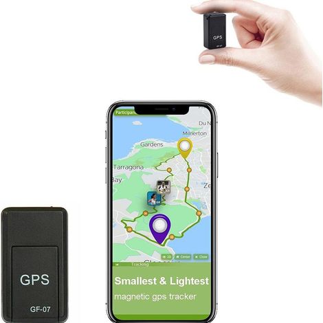 Mini traceur GPS pour voiture avec aimant puissant. (1/4)