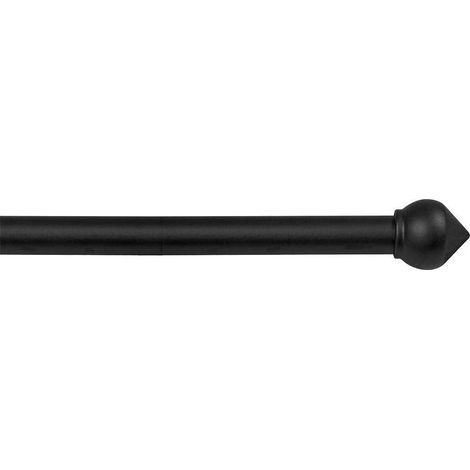 SCORRITENDA 'KIT FERRO' mod. 'Bulbo' col. nero Ø 20/19 mm.
