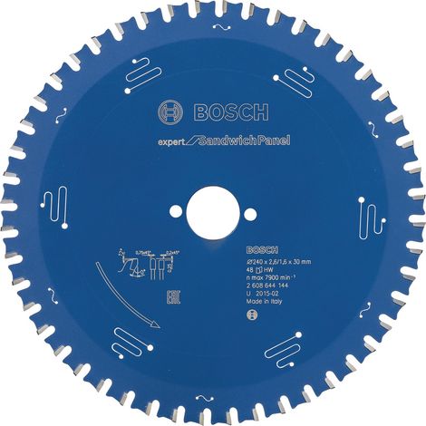 Lame de scie circulaire.Expert SP 240x2,6x30mm Z48 TF Bosch