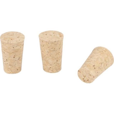 Bouchons coniques en liège naturel - Non spécifié - 22 17 35mm - 10 pièces - Écologique et flexible (1/3)