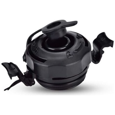 Valve d'air Universelle 3 en 1, Bouchon de Joint sécurisé de Valve d'air Remplacement pour Matelas pneumatique Gonflable Intex Valve d'air Noire
