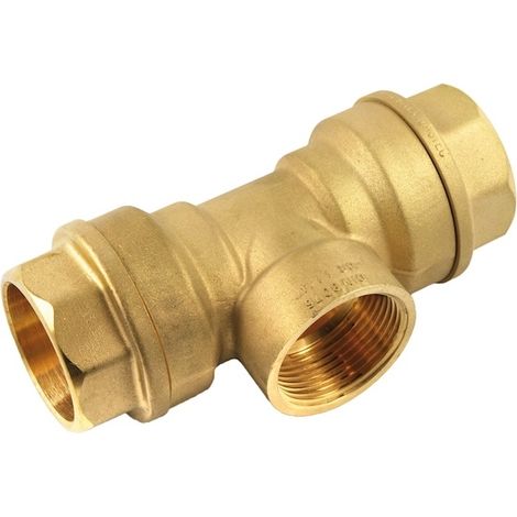 Té à serrage extérieur 132 - 63 mm - 2" - ISIFLO