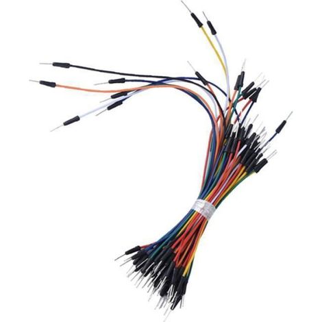 Kit câble de saut- 65pcs - mâle vers mâle - flexible - pour breadboard (1/4)