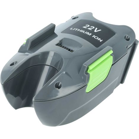vhbw Battery compatible with Gtech Multi MK2, MK2 K9 Vacuum Cleaner Green Grey (2.5 Ah, 22 V, Li-Ion)