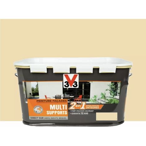 Peinture Façade V33 Multi-Supports Ton pierre 2,5 L (1/2)