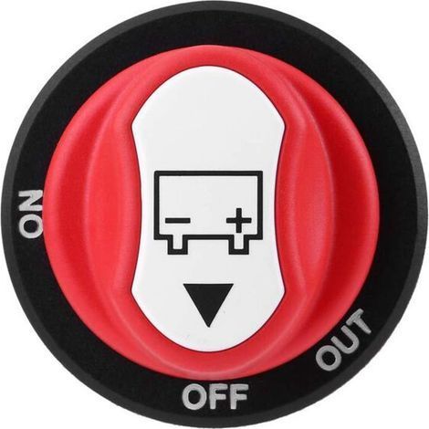 SCI A23-7B Car Battery Switch A23-7B 32 V/DC 50 A 1 x Off/On Latching (1/4)