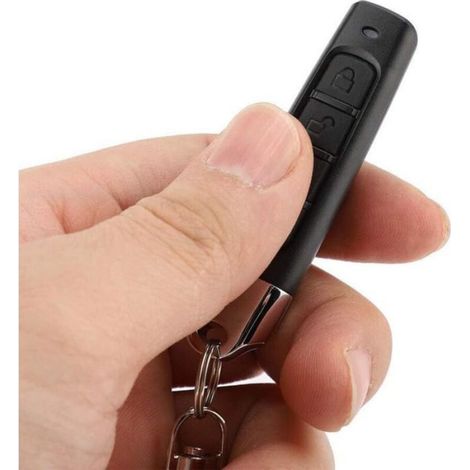 Télécommande sans Fil de Porte roulante de Garage 12V 433 MHz,Type de Copie télécommande Universelle sans Fil duplicateur de Voitu (1/4)