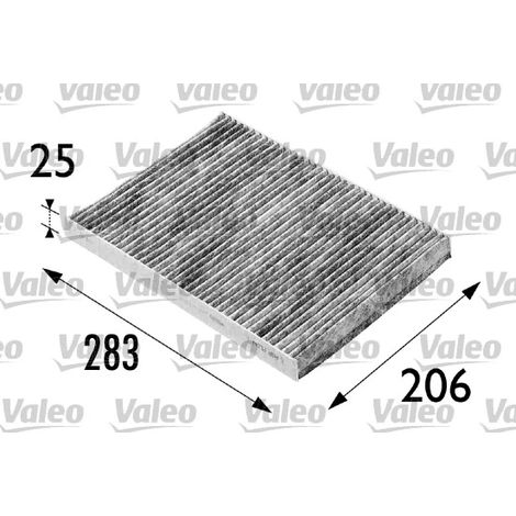 Filtre, air de l'habitacle Valeo 698686 SEAT 1H0091800 8L0091800