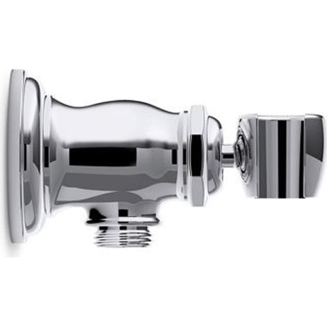 Kohler Artifacts Shower Wall 1/2"" Mount Supply Elbow Holder Handshower Chrome
