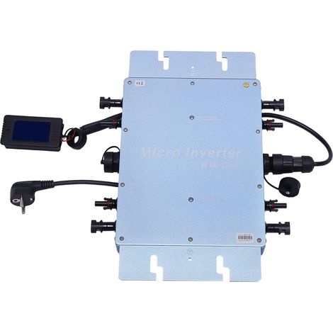1200w solaire onduleur balcon générateur module convertisseur de fréquence imperméable à l'eau solaire micro convertisseur de fréquence Mini réseau solaire convertisseur de fréquence