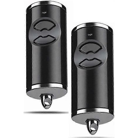 Émetteur portatif 868,3 MHz pour télécommande de porte de garage Hormann HSE-4-868-BS (paquet de 2) (1/5)
