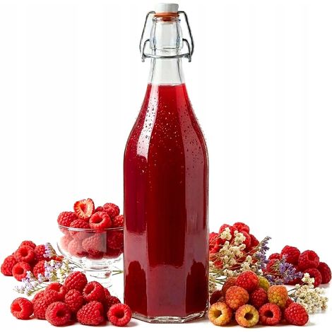 Bottiglia Costolata da 500 ml con tappo meccanico per latte, limonata, succo di frutta e birra (1/5)
