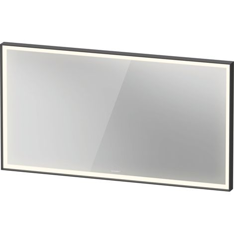 Duravit L-Cube Miroirs avec éclairage, angulaires, 1300x700x67mm,