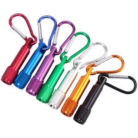 14 Pack Mini Keychain Flashlights, LED Flashlight, Aluminum Small Handheld Lamp for Kids, Outdoor, Camping, Cycling, Kids Birthdays, Classroom (1/5)
