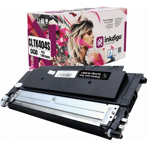 Toner Inkdigo CLT-K404S compatibile con Samsung Xpress C430W SL-C430 C482FW, certificato TÜV. (1/5)