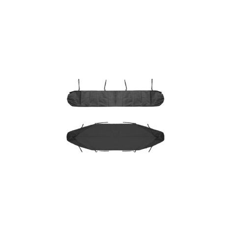 Ede Auvent de Jardin,Protection Sac de Rangement Contre Les UV -Anti-poussière- étanche Contre la Neige et la Pluie, pour Terrasse De Jardin Extérieur (2M,Black) (1/5)