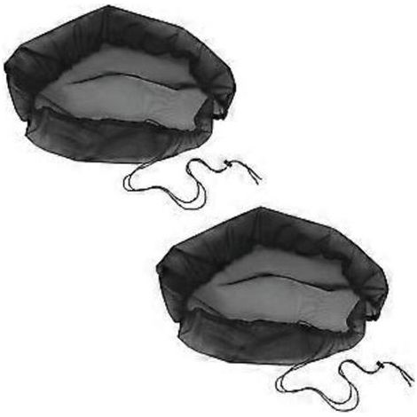 Lot de 2 filets pour récupérateur d'eau de pluie, 95 cm, avec cordon de serrage (1/5)