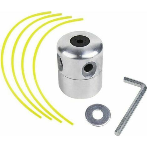 Testine per decespugliatore in alluminio per uso generale, ricambi per decespugliatore, testine per tagliabordi (1/4)