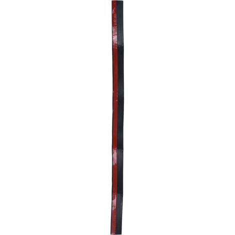 Bas de Porte Bande D'étanchéité pour Joint de Porte Bande D'étanchéité pour le Vent, la Poussière et les Insectes Bande de Retenue D'eau Autocollante Bande D'étanchéité Insonorisée(Black) (1/5)