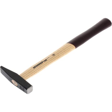 Marteau Europe centrale avec manche en bois, Poids de la tête 100 g, Marteau avec manche en frêne, Outil, Forgé, R92100004 (1/5)