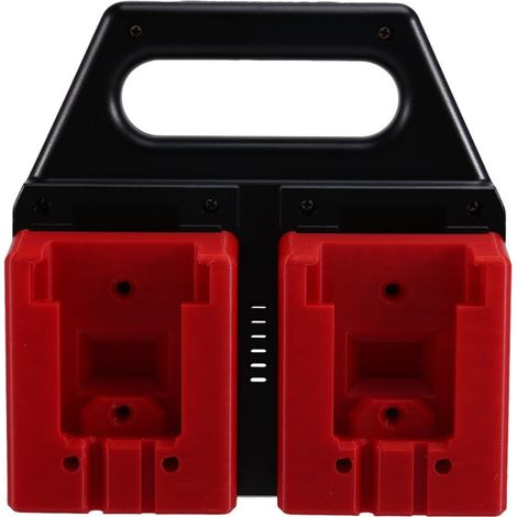Batteriehalter mit 4 Steckplätzen zur Aufbewahrung von 18-V-Batterien (1/3)