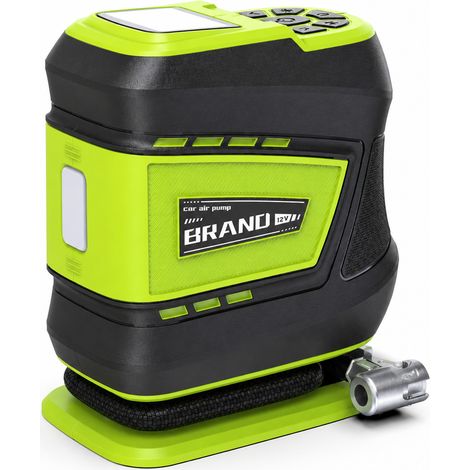 Compresseur d'Air Portable 12V Sans Fil Numérique Preset Mini pour Pneus de Voiture (1/5)