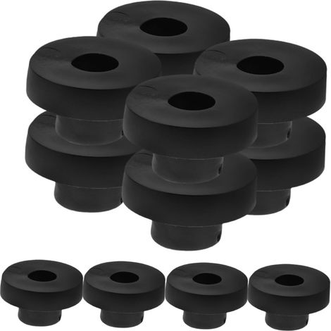 Plaques D'écusson Protection Solide en Acier Inoxydable Faciles à Installer 2 Pcs Couvercles Décoratifs Argentés pour Échelle de Piscine (1/5)