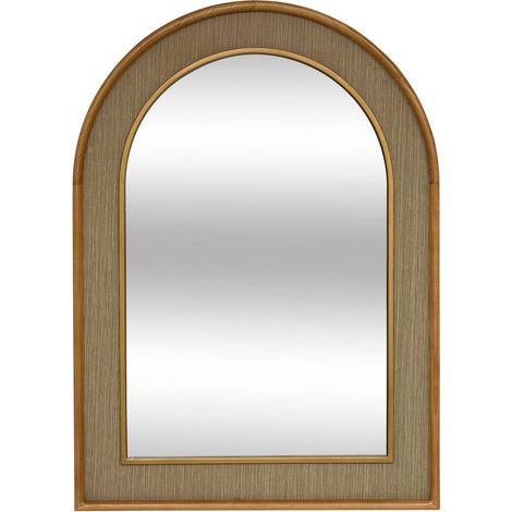 Specchio in legno arche bonnie 98x70 - Atmosphera créateur d'intérieur (1/3)