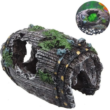 Décoration d'aquarium en résine, accessoires d'aquarium, ornements aquatiques pour petites crevettes, poissons, tortues