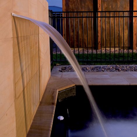 Cascade SILKFLOW Lame d'eau murale 1200 mm Astralpool (1/4)