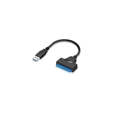 Cable adaptateur USB vers SATA pour disques SSD / HDD 2,5 ", convertisseur externe SATA vers USB 3.0 et cable, convertisseur USB 3.0-SATA III (cable de conversion SATA-USB 3.0) (1/5)