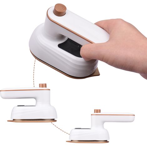 Presse à chaud portable mini pour impression sur t-shirts, repassage vapeur et transfert, fer à main pour tissus, sacs, chapeaux, coussins et couvertures, linge sec ou humide