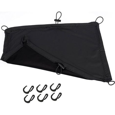 Housse de bagage élastique imperméable pour moto, filet de rechange avec crochets, accessoires de moto, facile à utiliser (1/5)