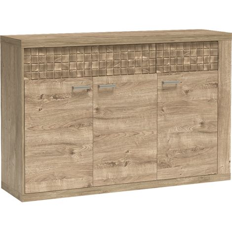 Wohnzimmer Sideboard, 146,5 cm in Eiche NUSCO-161 (1/5)