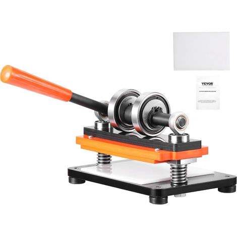 Machine à Découper du Cuir 180 x 100 mm Capacité 1,5 T Presse de Découpe Manuelle Course Réglable 12 mm Perforatrice Manuelle pour Cuir Papier Mousse Plastique Caoutchouc Différents Matériaux (1/5)