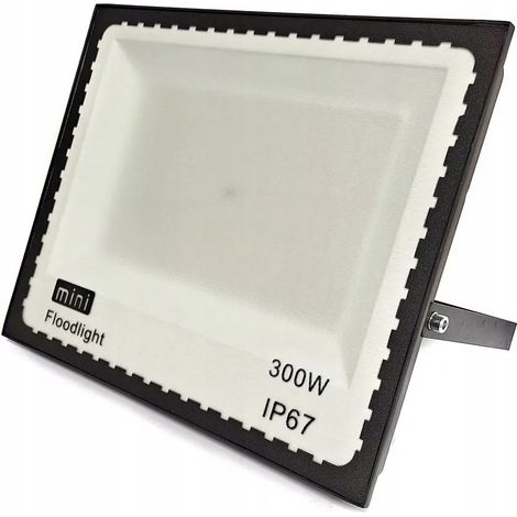 Projecteur halogène LED 300 W IP65 installé au-dessus du chantier du garage (1/5)