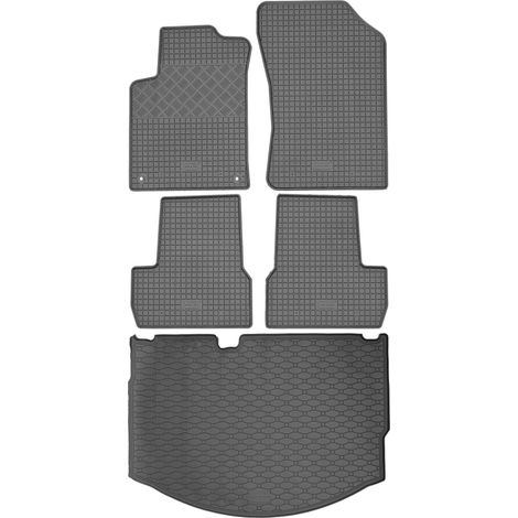 RIGUM 404098 Maletero + RIGUM 900415 Alfombrillas - Citroën C3 II Hatchback de 2010 a 12.2016, Zona de pies del conductor CP - INSTALADAS (1/5)