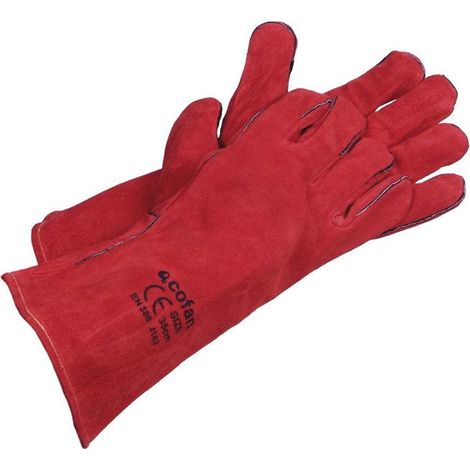 GUANTE SOLDADOR ROJO - COFAN (1/3)