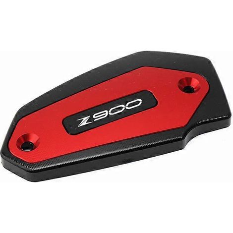 Convient pour Kawasaki Z900 modèle 17-23, couvercle de pompe de frein avant en alliage d'aluminium modifié, couvercle de réservoir d'huile arrière, accessoires moto (couvercle de pompe supérieur rouge (1/5)