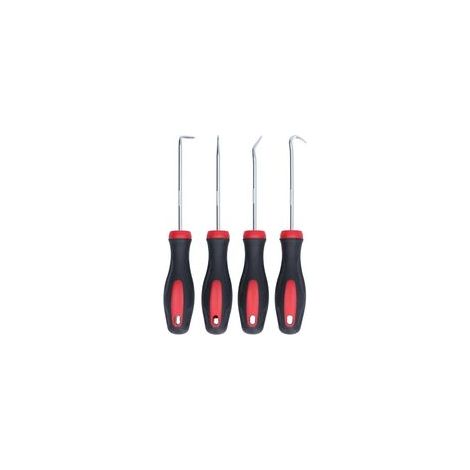4 pièces Pick Hook Set Précis Voiture Automotive O Ring Joint D'huile Extracteur de joint 150mm (1/2)