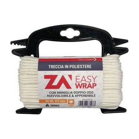 5,0 x CORDA TRECCIA NYLON SELF