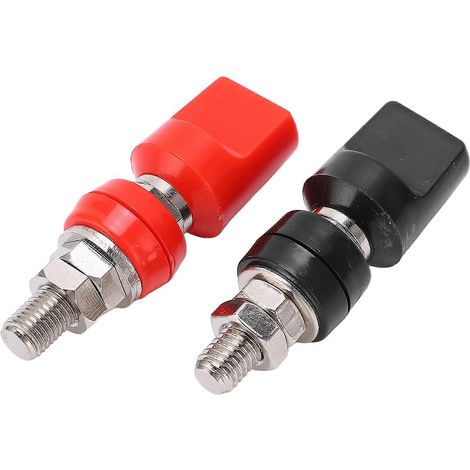 Bornier M8 haute intensité 100 A, bornier en cuivre haute précision avec fiche de 4 mm pour le montage. (1/4)