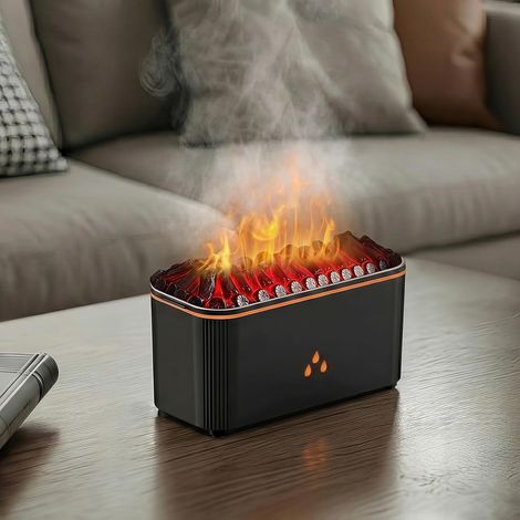Diffuseur huiles essentielles ultrasonique, humidificateur aromathérapie silencieux avec brume fraîche, accessoire bien-être maison (1/5)