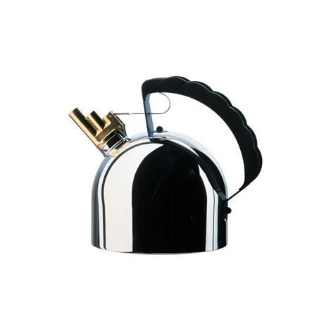 Alessi 9091 FM tetera de diseño 2 litros plateada
