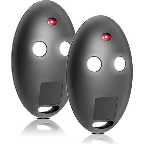 Gate Remote Control for MITTO2 - Mitto2 M 2 Channels 433 MHz Rolling Code, 2-Piece Set for Automatic Gates, Remote Control Compatible with Garage and Gate (1/5)