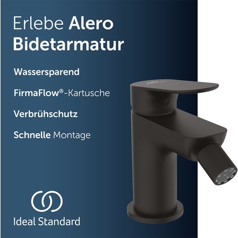 Ideal Standard Bidetarmatur Alero, FirmaFlow® Kartusche, Wassersparend, EasyFix® Schnellmontagesystem (1/5)