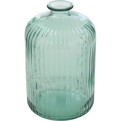 Vaso luz h23cm in vetro verde - Atmosphera créateur d'intérieur