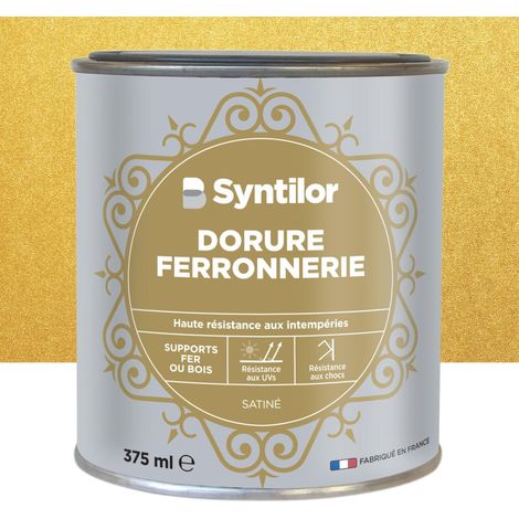 Vernice per esterni per elementi in ferro, SYNTILOR oro satinato, 375 ml SYNTILOR (1/4)