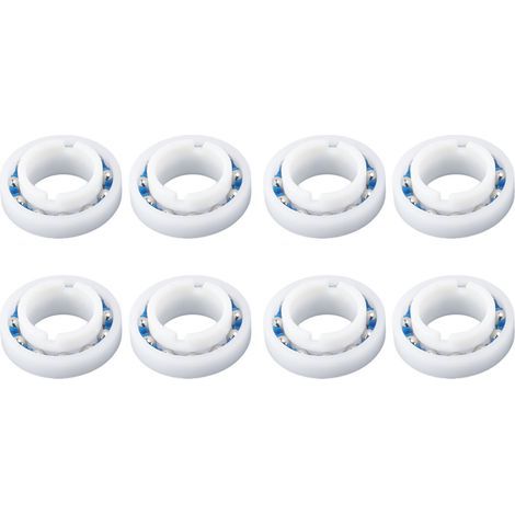 Roulements de roue pour nettoyeur de piscine, 8 pièces, pour Zodiac Polaris C 60, fonctionnement fluide, empêche la déformation, partie 180/280. (1/5)