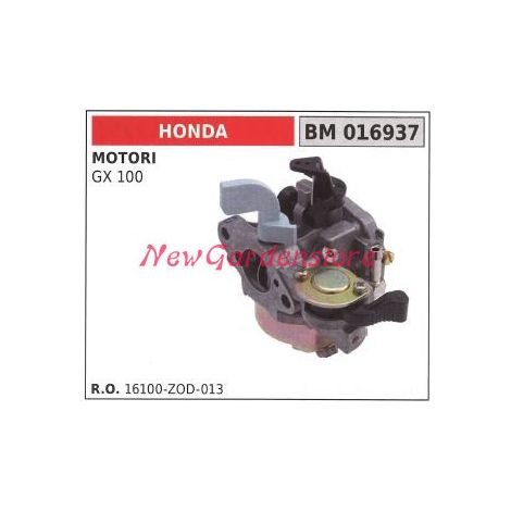 Schalenvergaser HONDA Motorhacke GX 100 016937